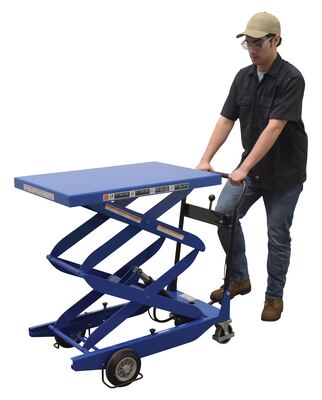 Carros elevadores de tijera premium