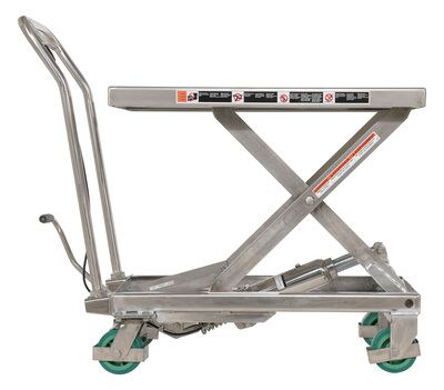 Stainless Steel Scissor Carts