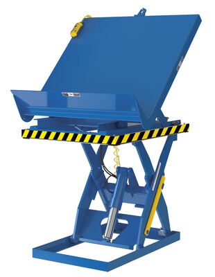 Tables à ciseaux élévatrices et inclinables