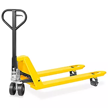 Uline Industrial Pallet Truck 48 X 27 Yellow