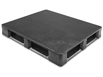Solid Top Rackable Palette 48 X 40 2800 Pfund KapazitÀt Schwarz