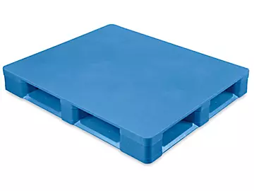 Solid Top Rackable Palette 48 X 40 2200 Pfund KapazitÀt Blau