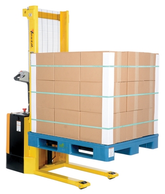 Stacker dengan Penggerak Bertenaga dan Pengangkat Bertenaga
