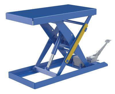 Ayak Pompası ve Elektrikli Makaslı kaldırma masaları