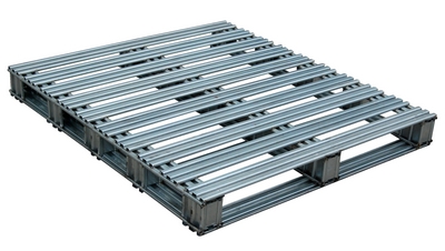 Acier Palettes avec finition galvanisée à chaud