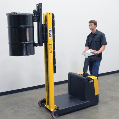 Counter Balanced Narrow Stacker w/ Multi-Use Attachments