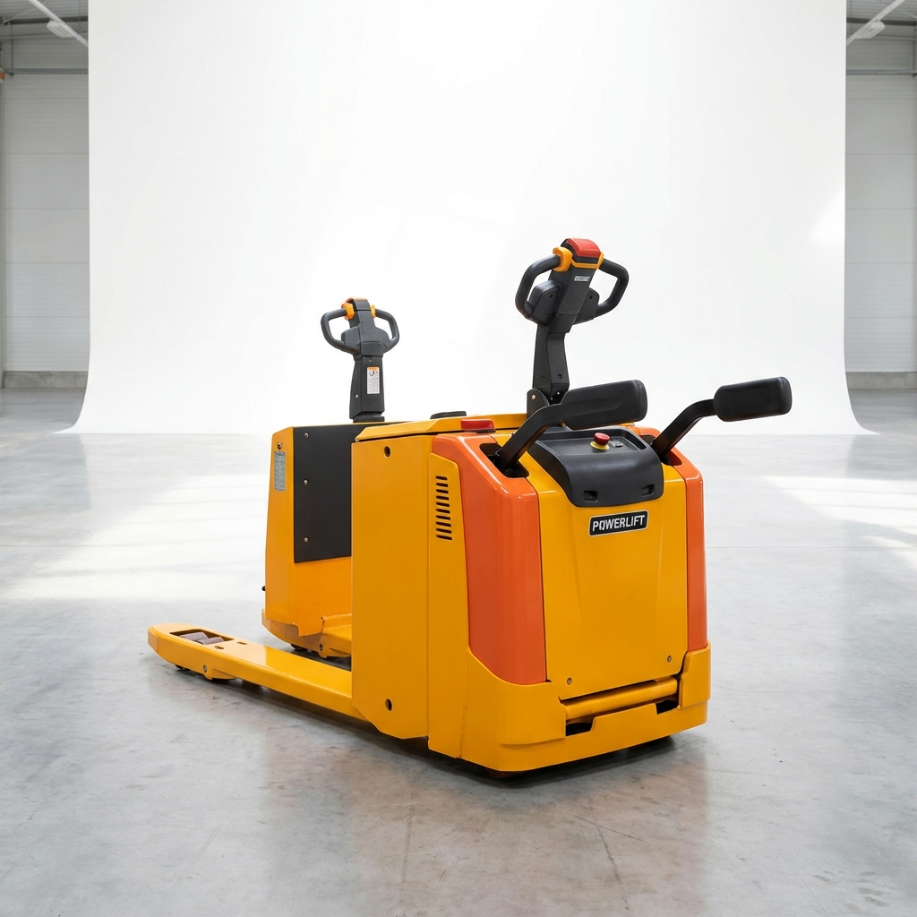 Baterai 3 Roda 1.5-3 Ton Forklift Listrik Hand pallet truck